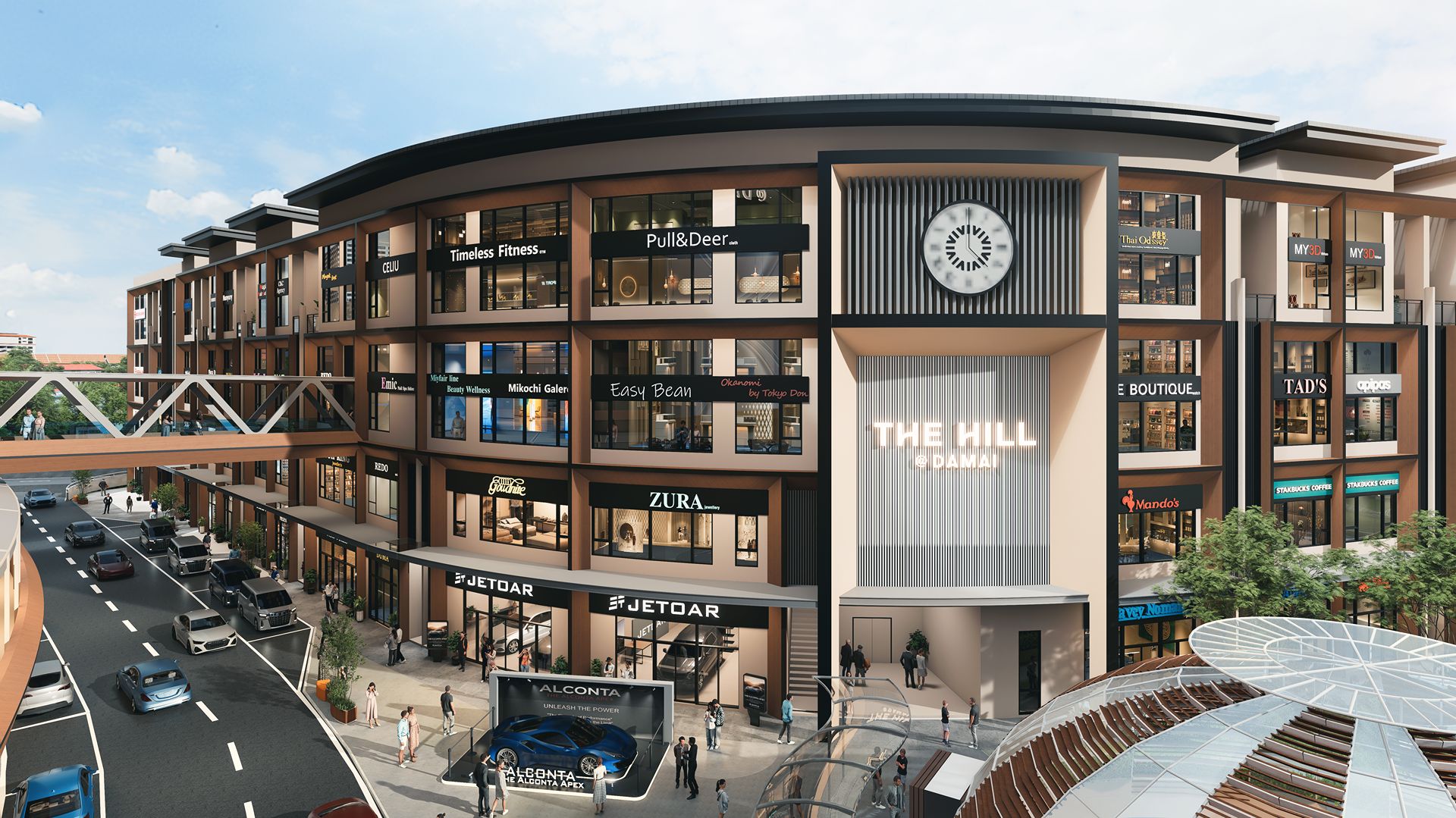 The Hill @ Damai Block B Level 5 commercial units