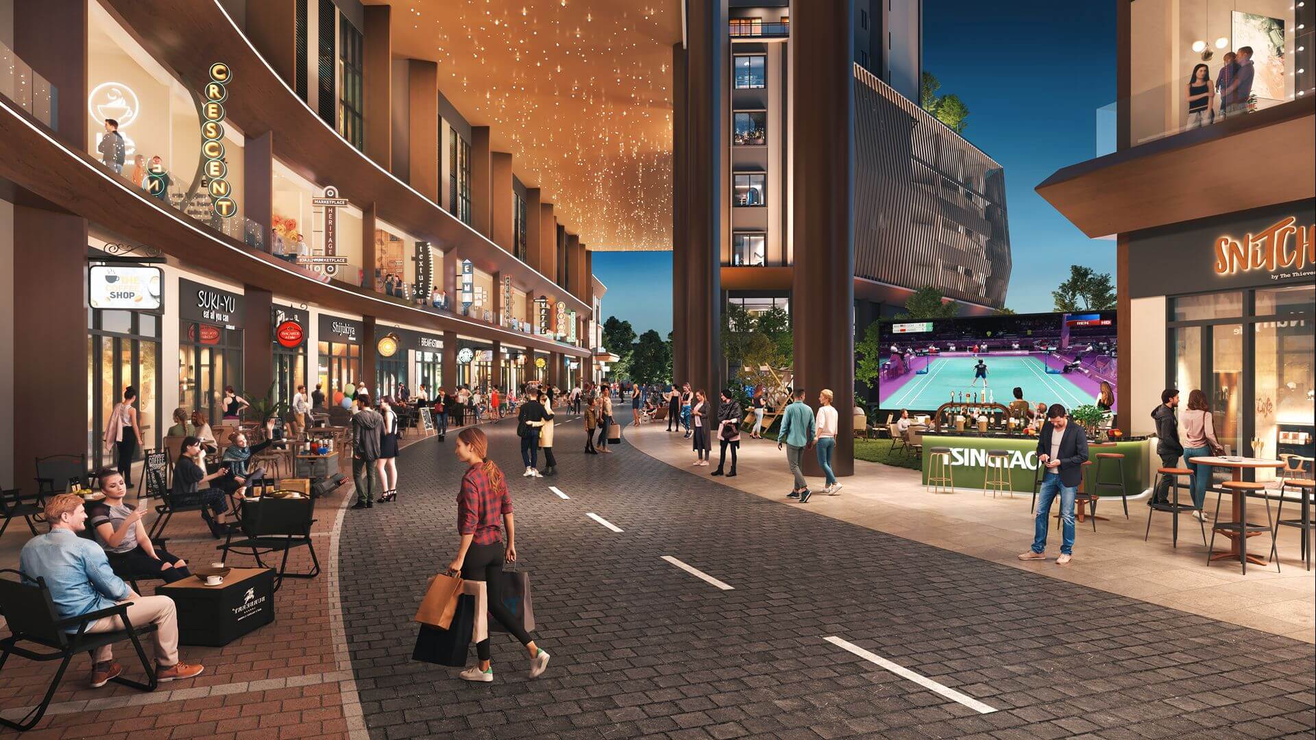 The Hill @ Damai F&B and Entertainment Street
